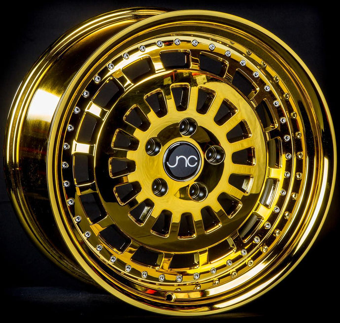 JNC046 | Platinum Gold | 19x9.5 | 5x112 | +25mm | CB: 66.66