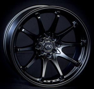 JNC006 | Matte Black | 17x8 | 5x100/5x114.3 | +30mm | CB: 73.1